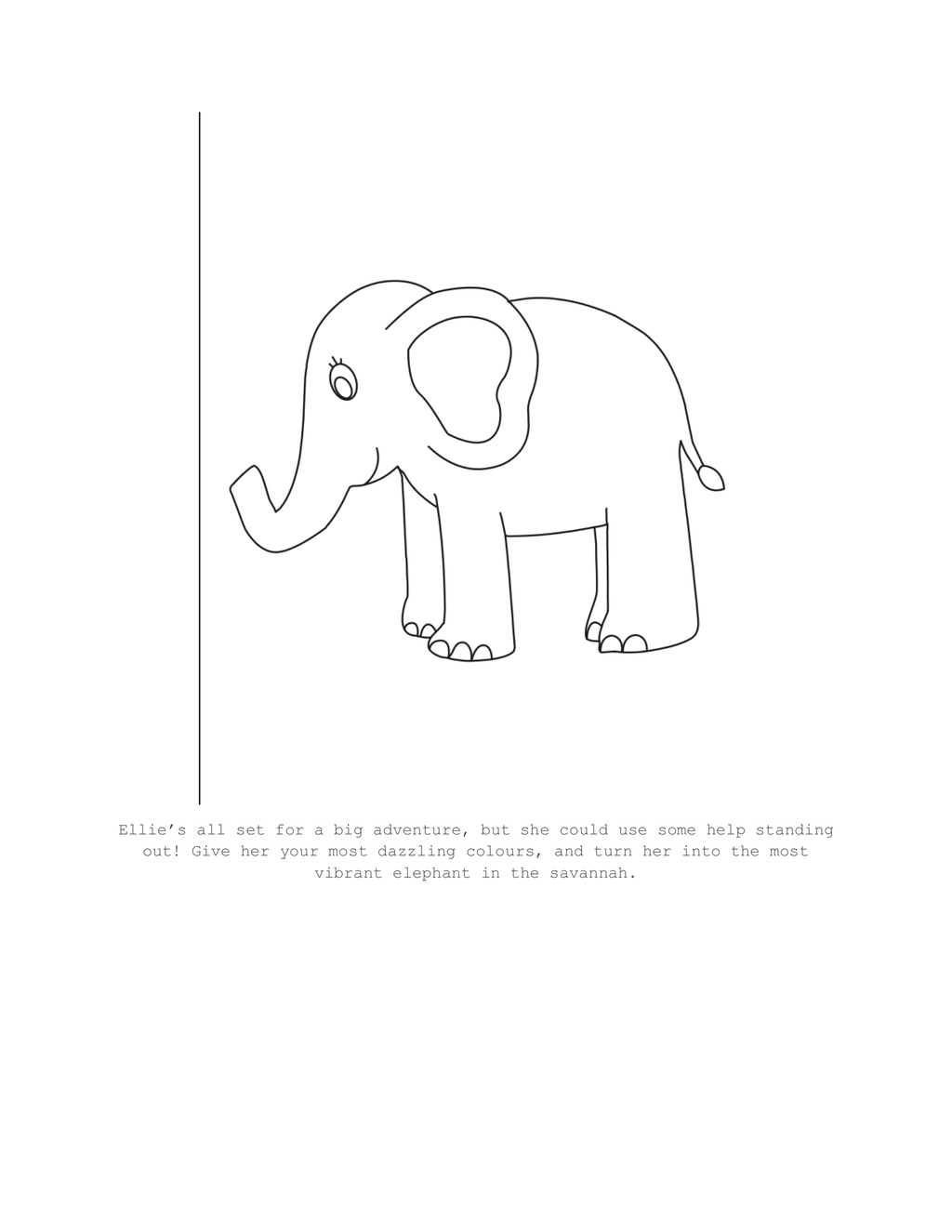 Cute Animals Coloring Book: 10 Easy and Adorable Designs for Relaxation