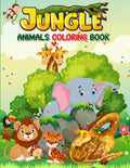 Cute Animals Coloring Book: 10 Easy and Adorable Designs for Relaxation
